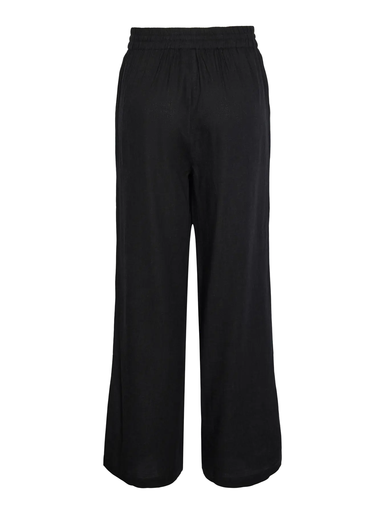 Linen Trousers Black