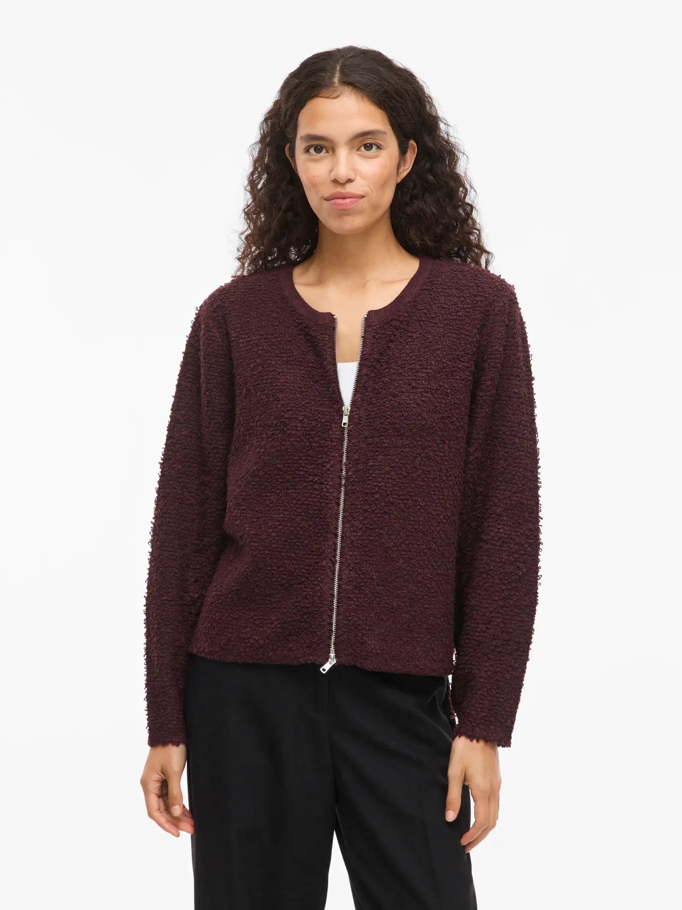 Paza Zip Knit Cardigan