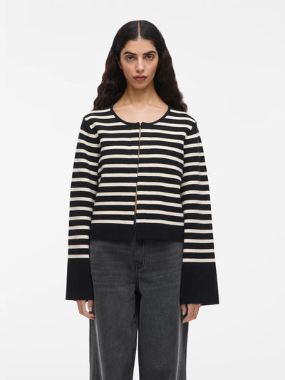 Rouge Edit Striped Cardi-jacket