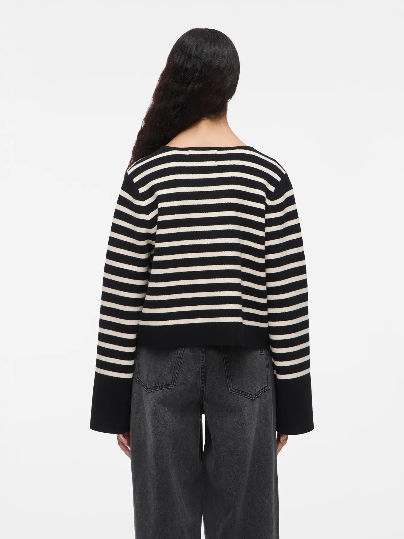 Rouge Edit Striped Cardi-jacket