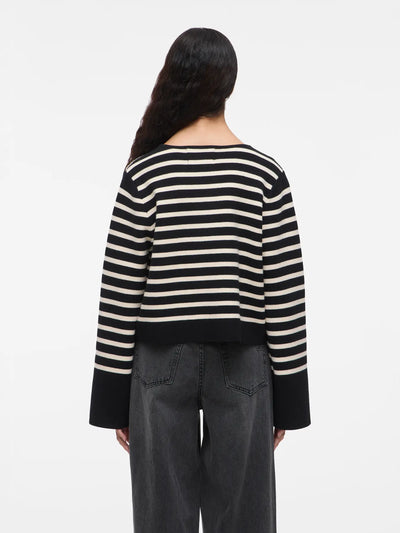 Rouge Edit Striped Cardi-jacket
