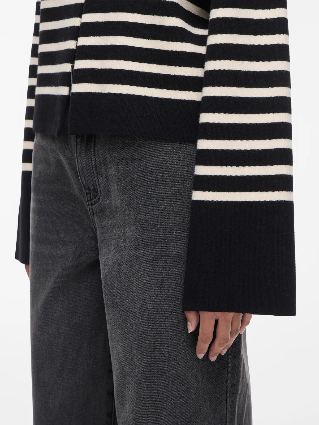 Rouge Edit Striped Cardi-jacket