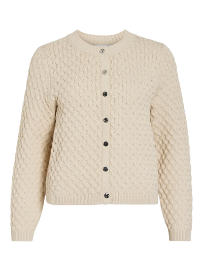Cotton Rope Knit Cardi-jacket