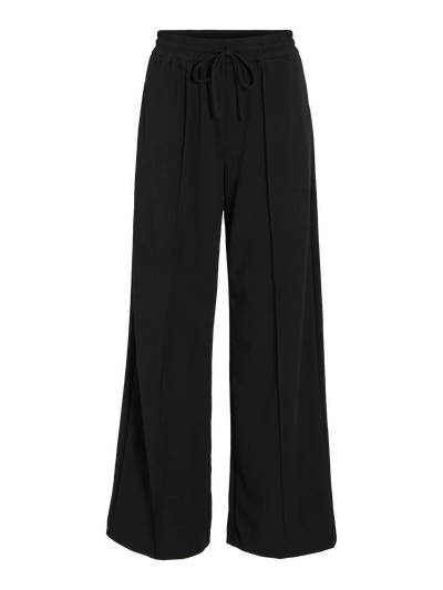Black Drawstring Trousers