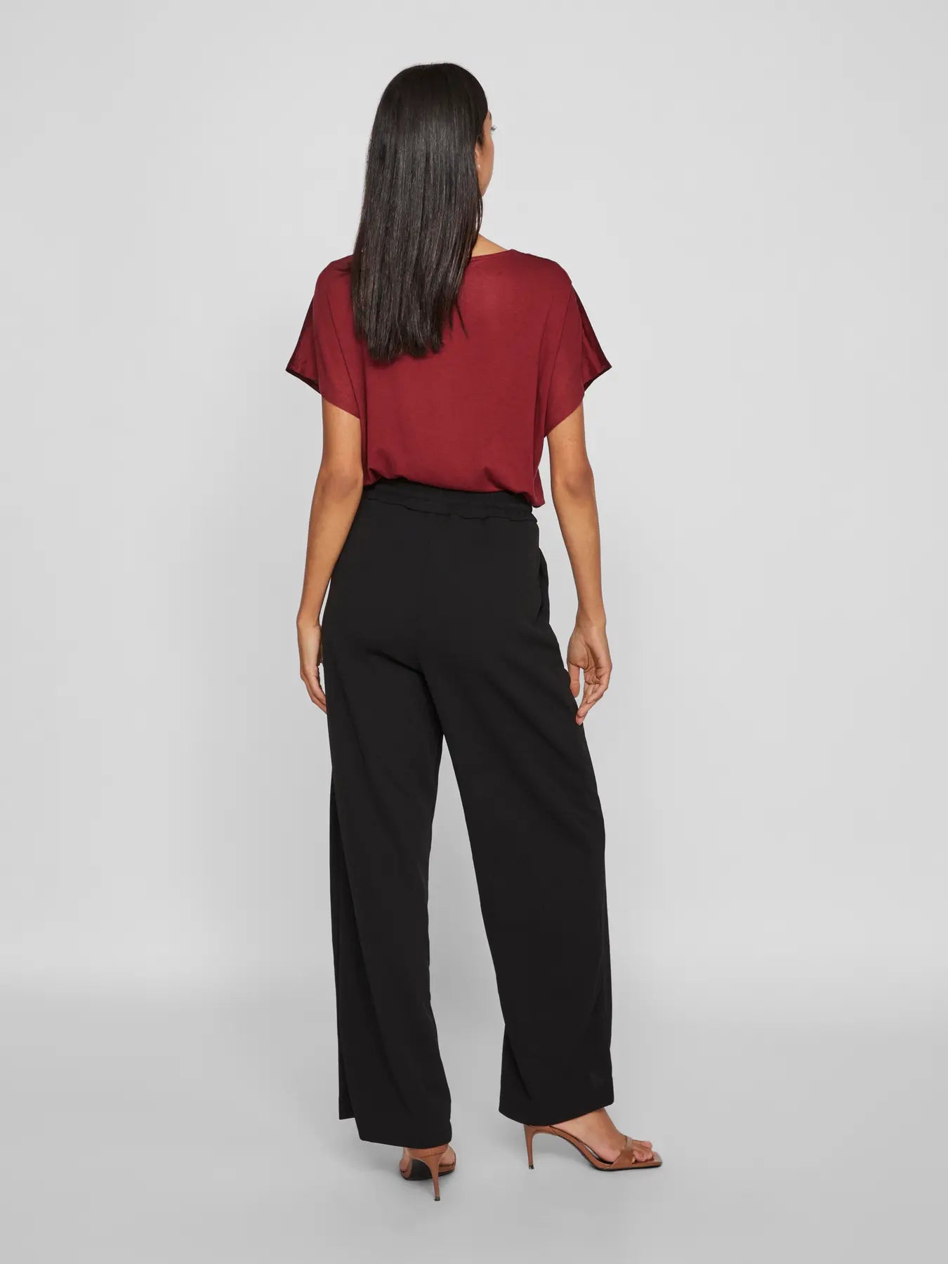 Black Drawstring Trousers