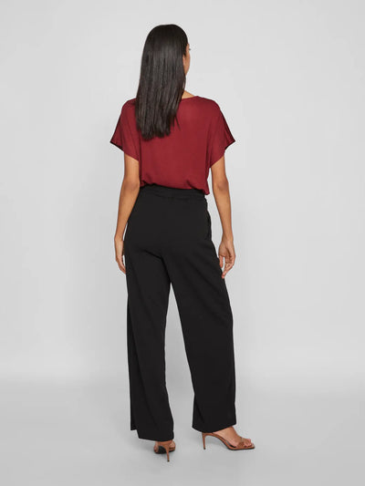 Black Drawstring Trousers
