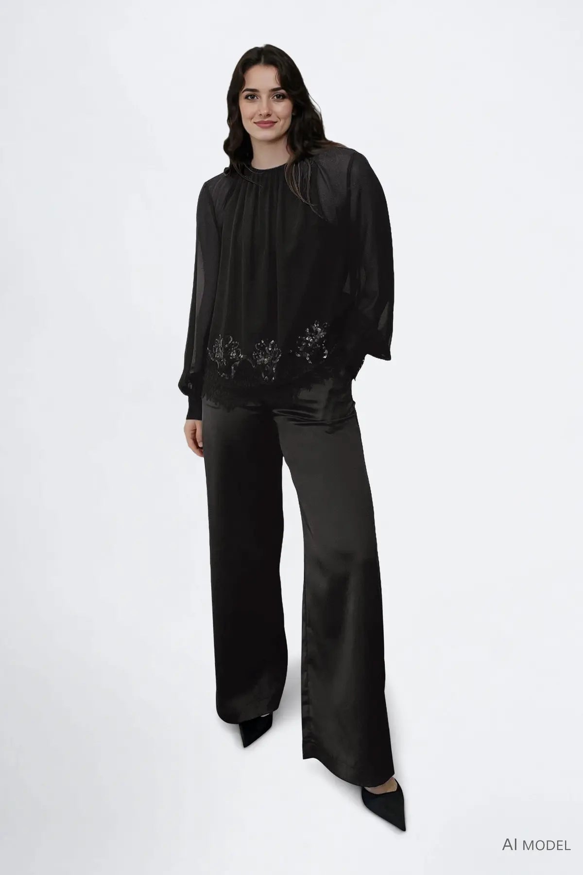 Onje Satin Trousers