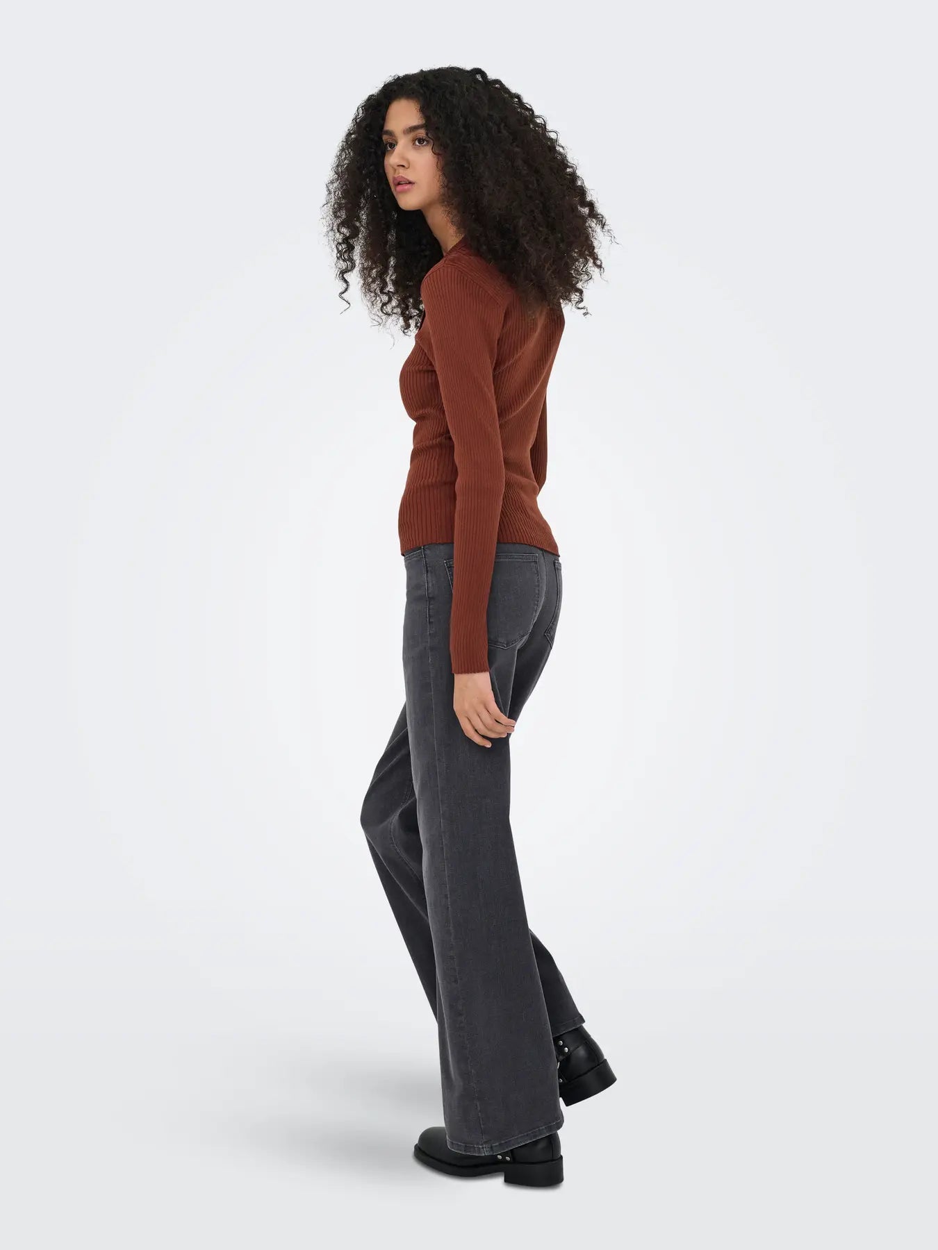 Yada Slim Fit Jumper Toffee