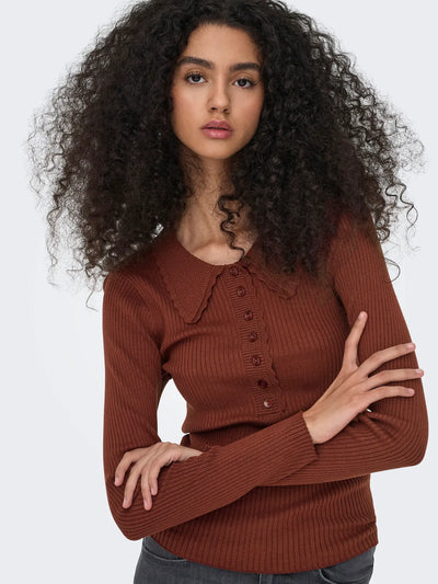 Yada Slim Fit Jumper Toffee