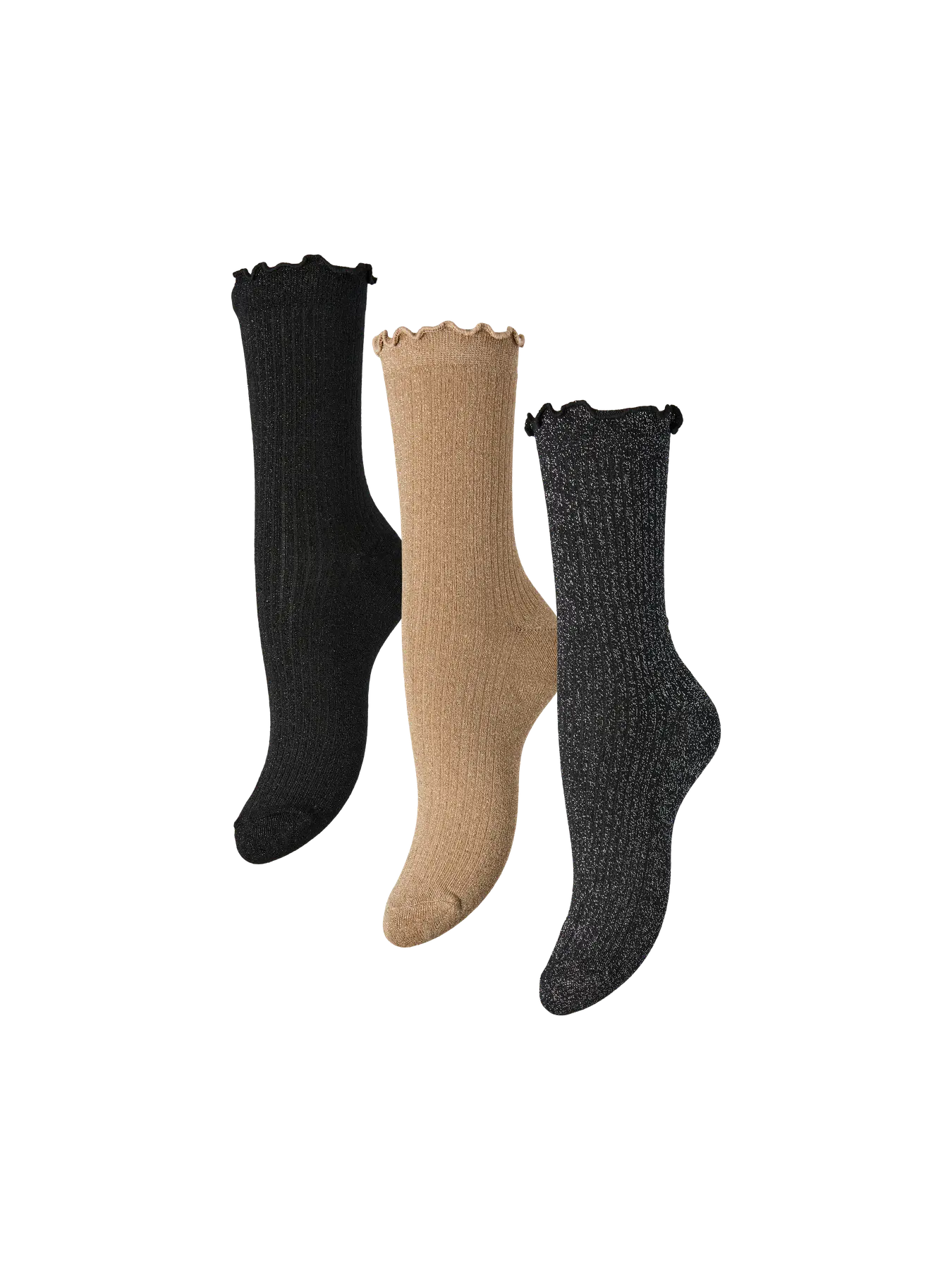 3 Pack Sparkle Socks