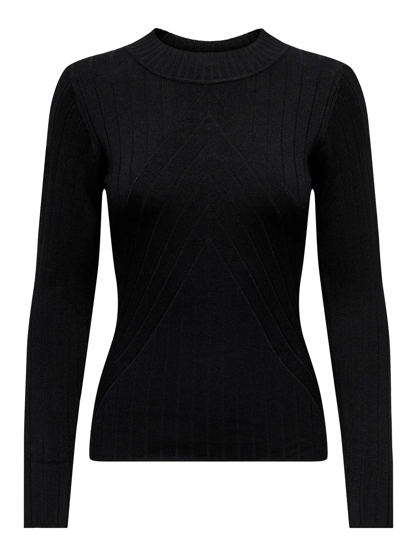 Diamond Slimline Jumper Black