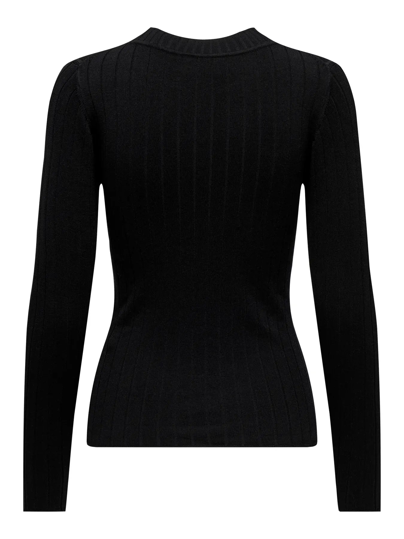 Diamond Slimline Jumper Black