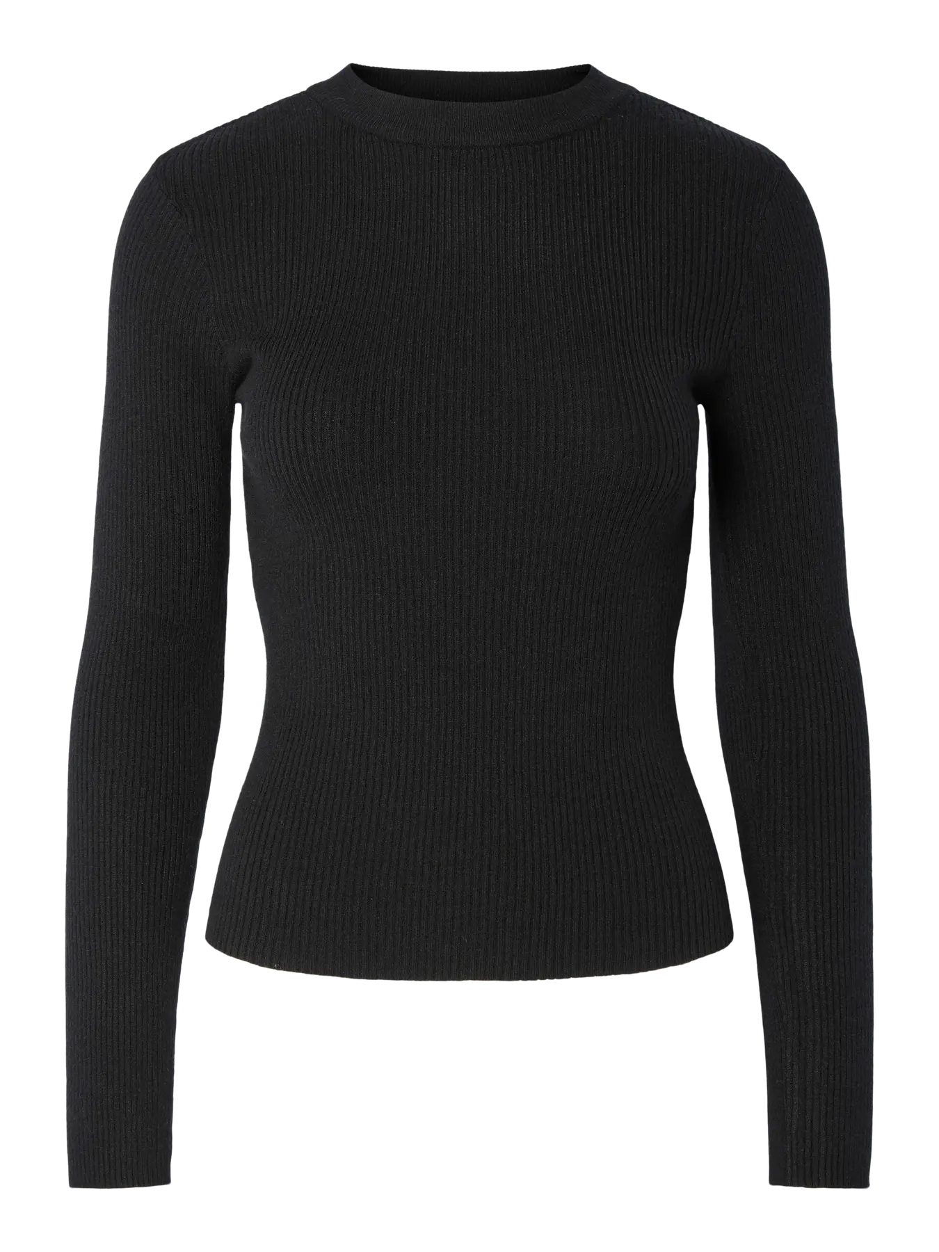 Mira Ribbed Jumper Black