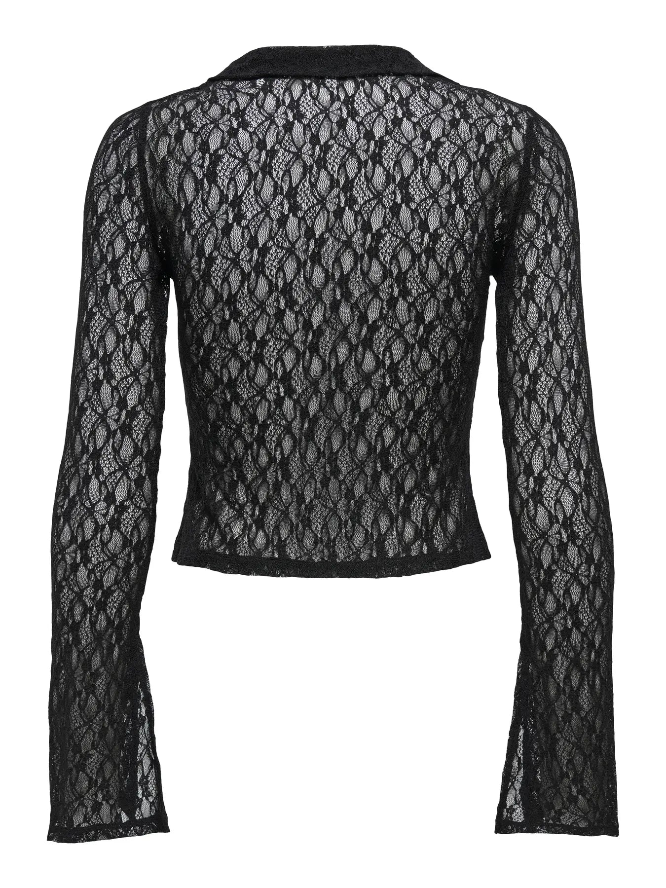 Pulse Lace Top Black