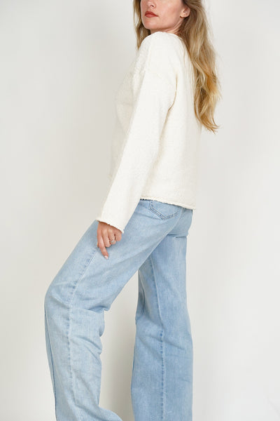 Boucle Jumper Cream