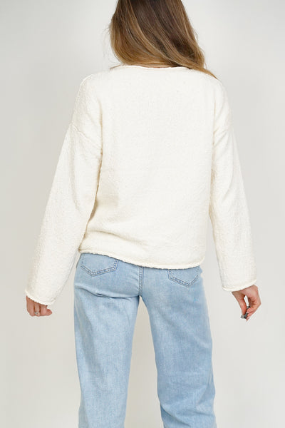 Boucle Jumper Cream