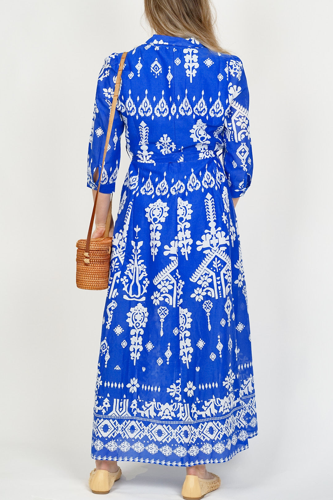 Bright Blue Bella Shirt Dress