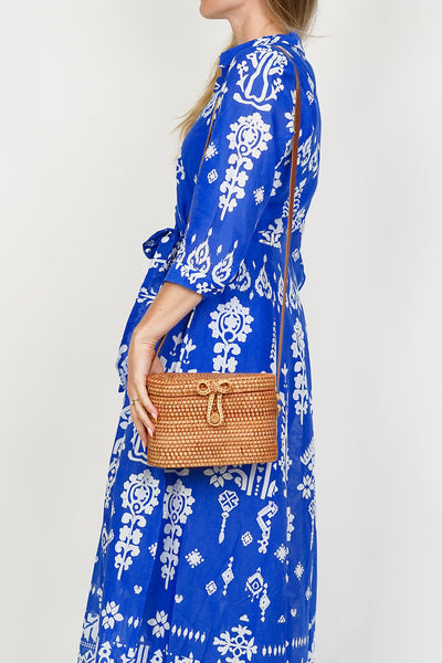 Bright Blue Bella Shirt Dress