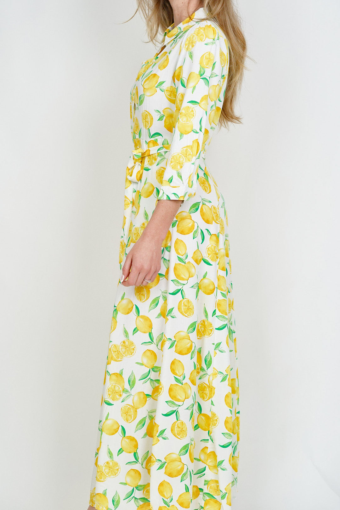Goa Shirt Dress Lemon