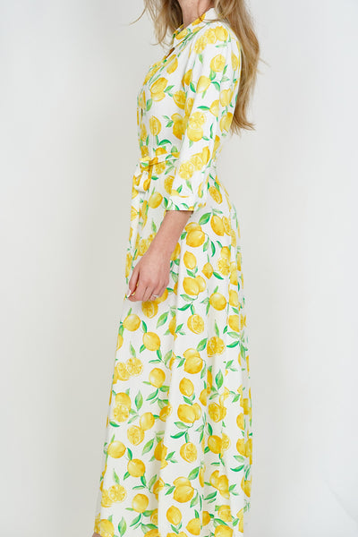 Goa Shirt Dress Lemon