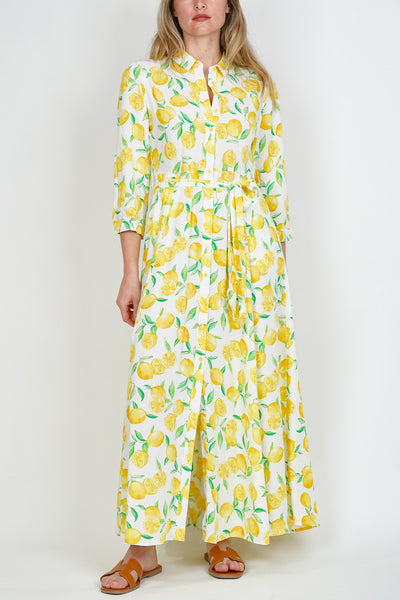 Goa Shirt Dress Lemon