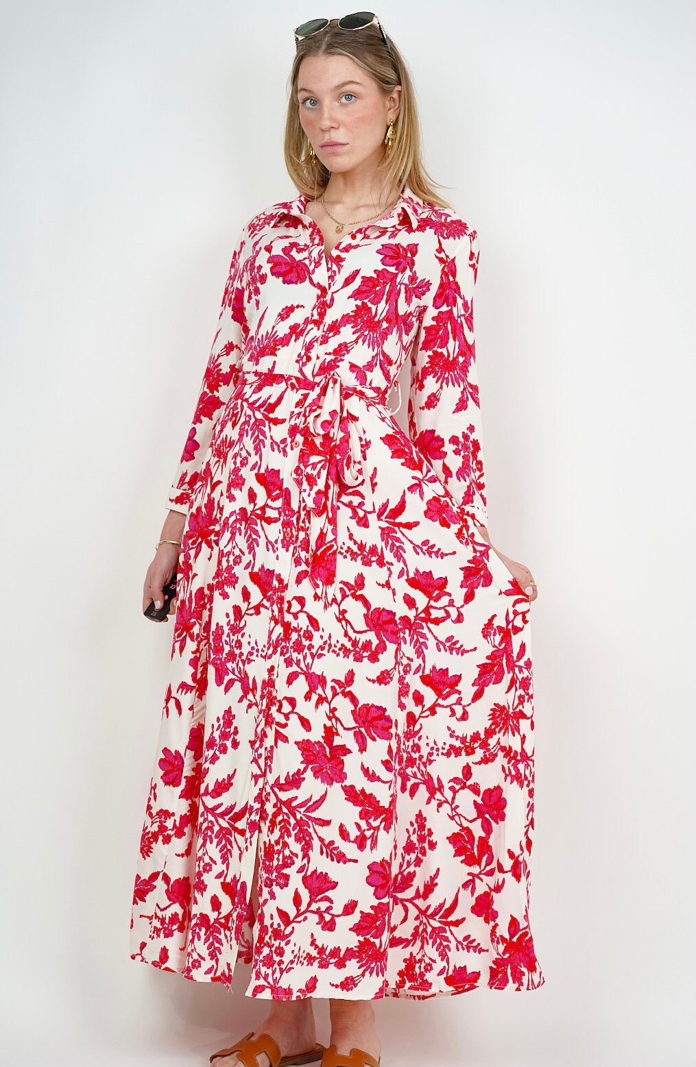 Goa Shirt Dress Pink