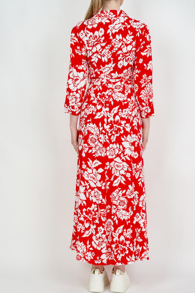 Goa Shirt Dress Red