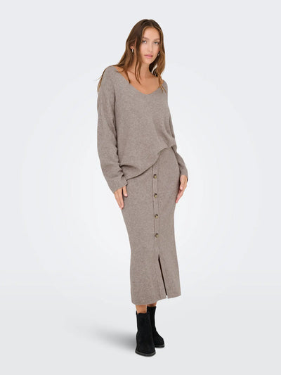 Libi Set Jumper Taupe