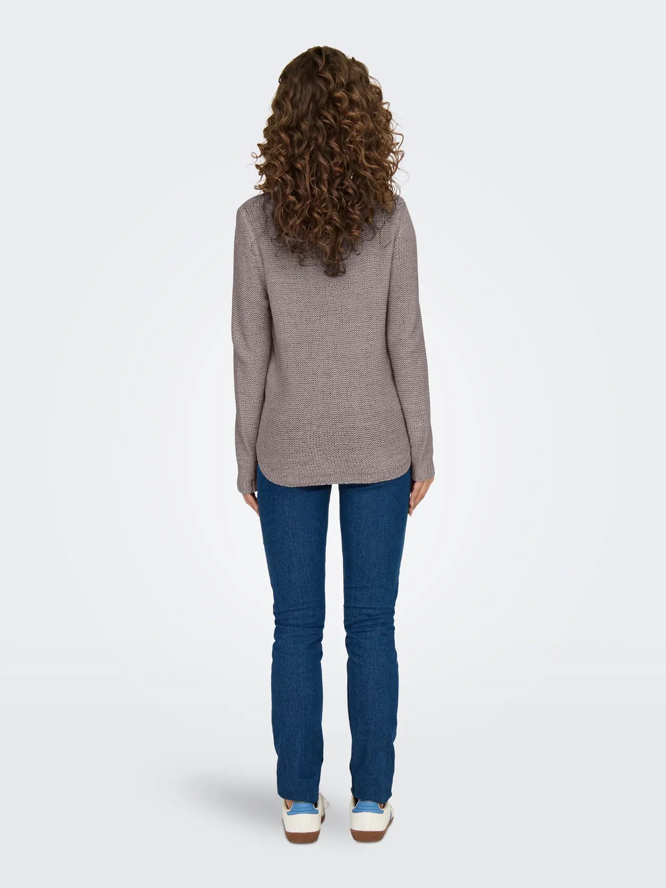 Geena Long Sleeve Jumper Taupe