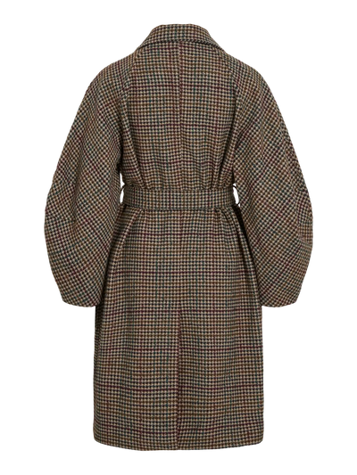 Hunter Houndstooth Coat