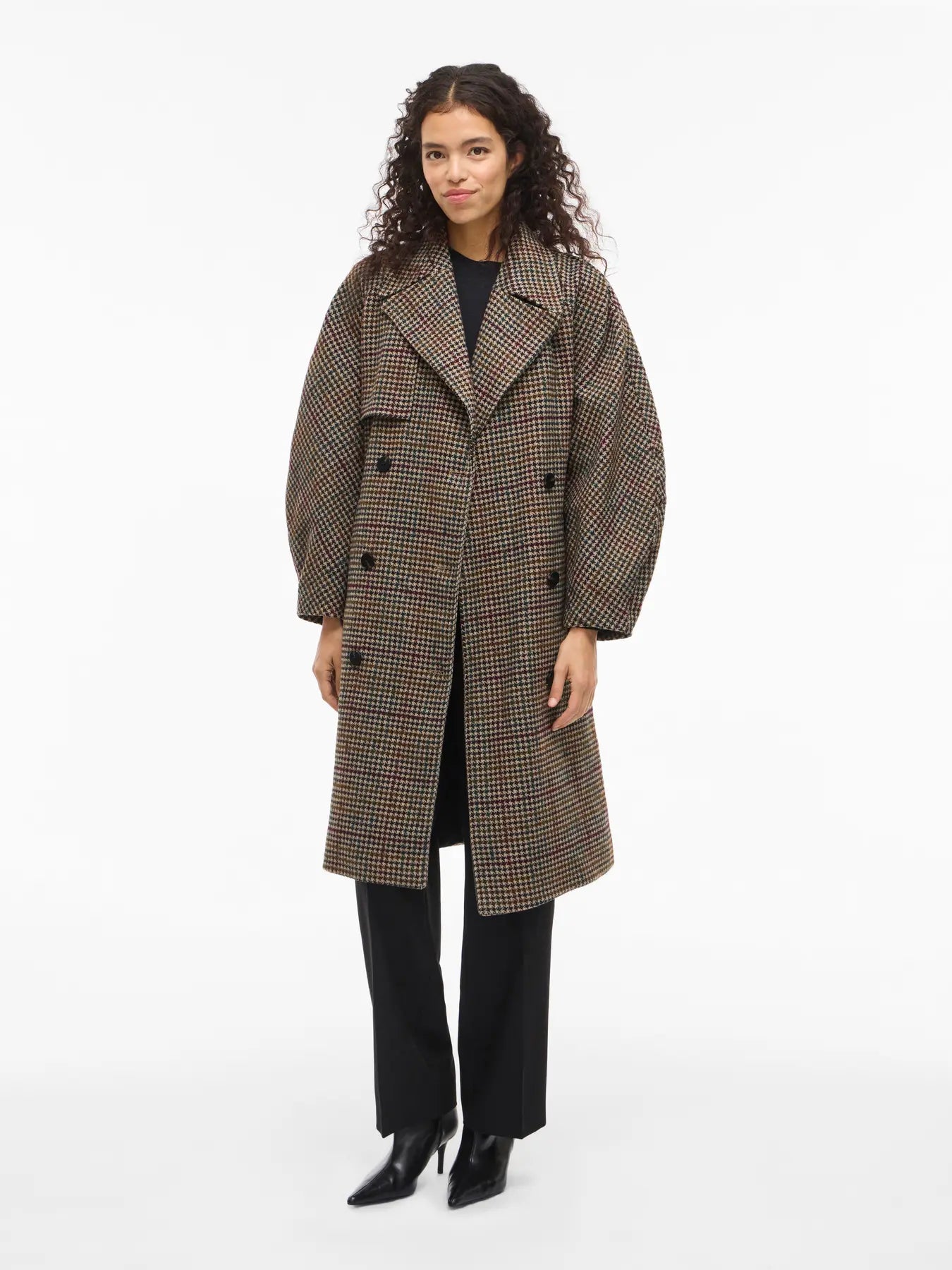 Hunter Houndstooth Coat