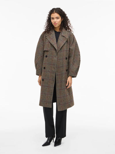 Hunter Houndstooth Coat
