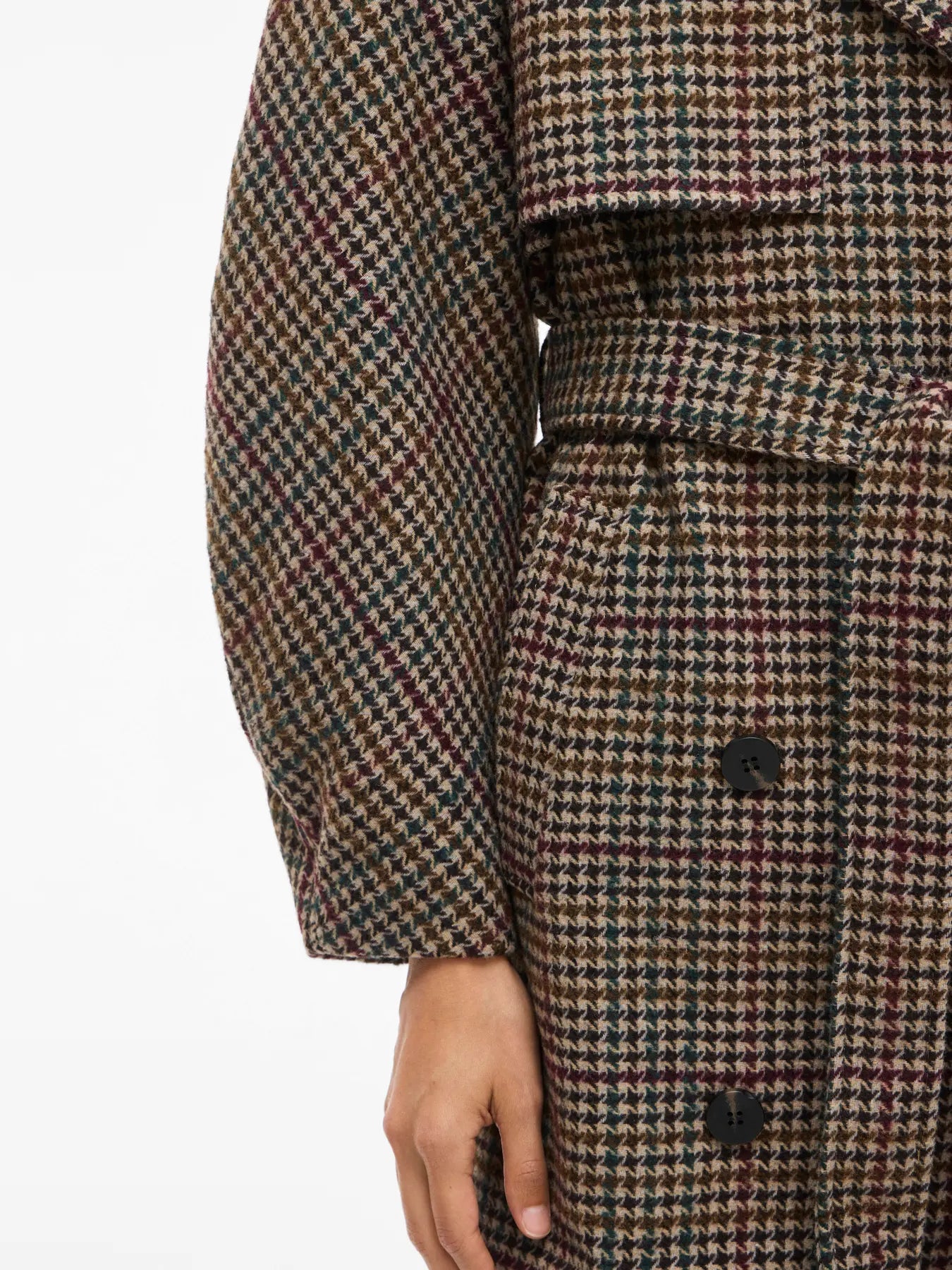 Hunter Houndstooth Coat
