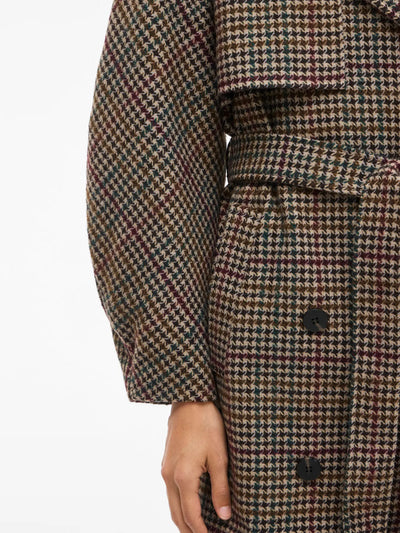 Hunter Houndstooth Coat