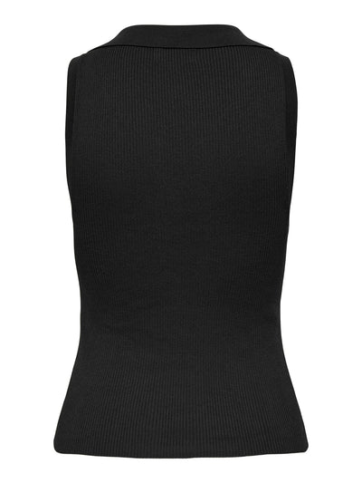 JDY Rib Tanktop Black