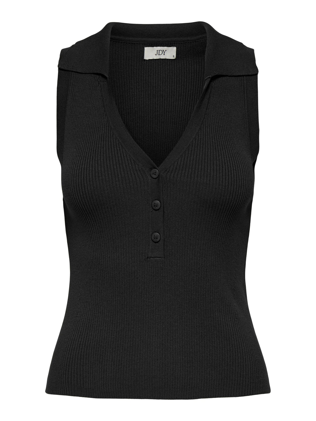 JDY Rib Tanktop Black