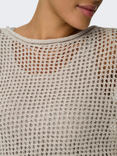 Siena Net Jumper Cream