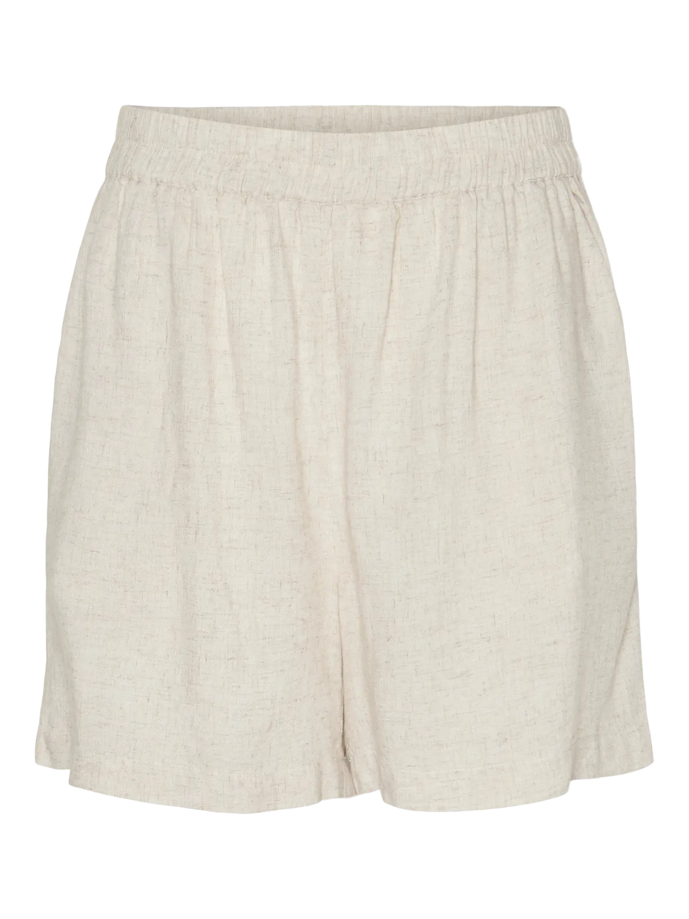 Linen Shorts Beige