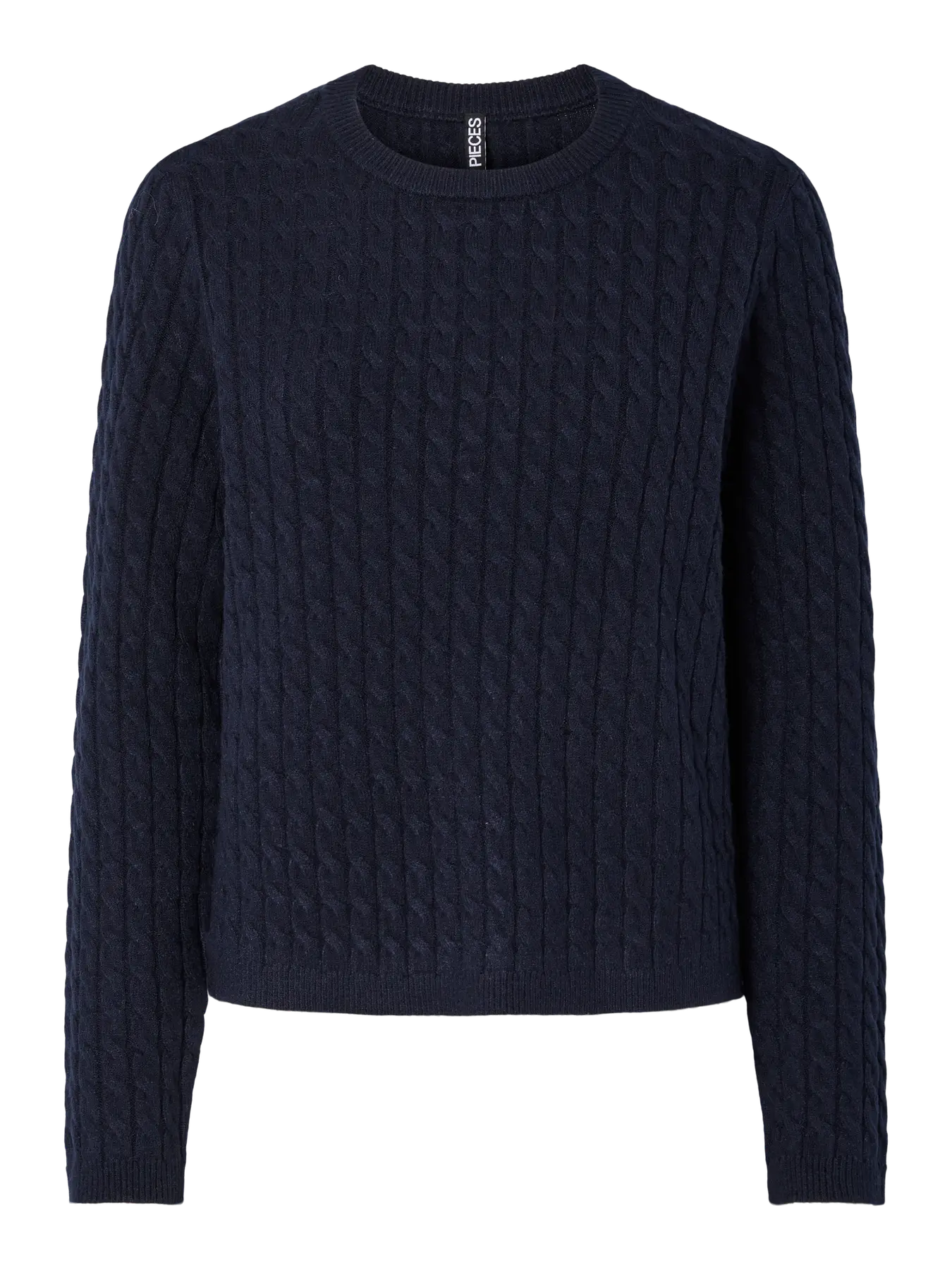 Soft Rope Knit Jumper Navy