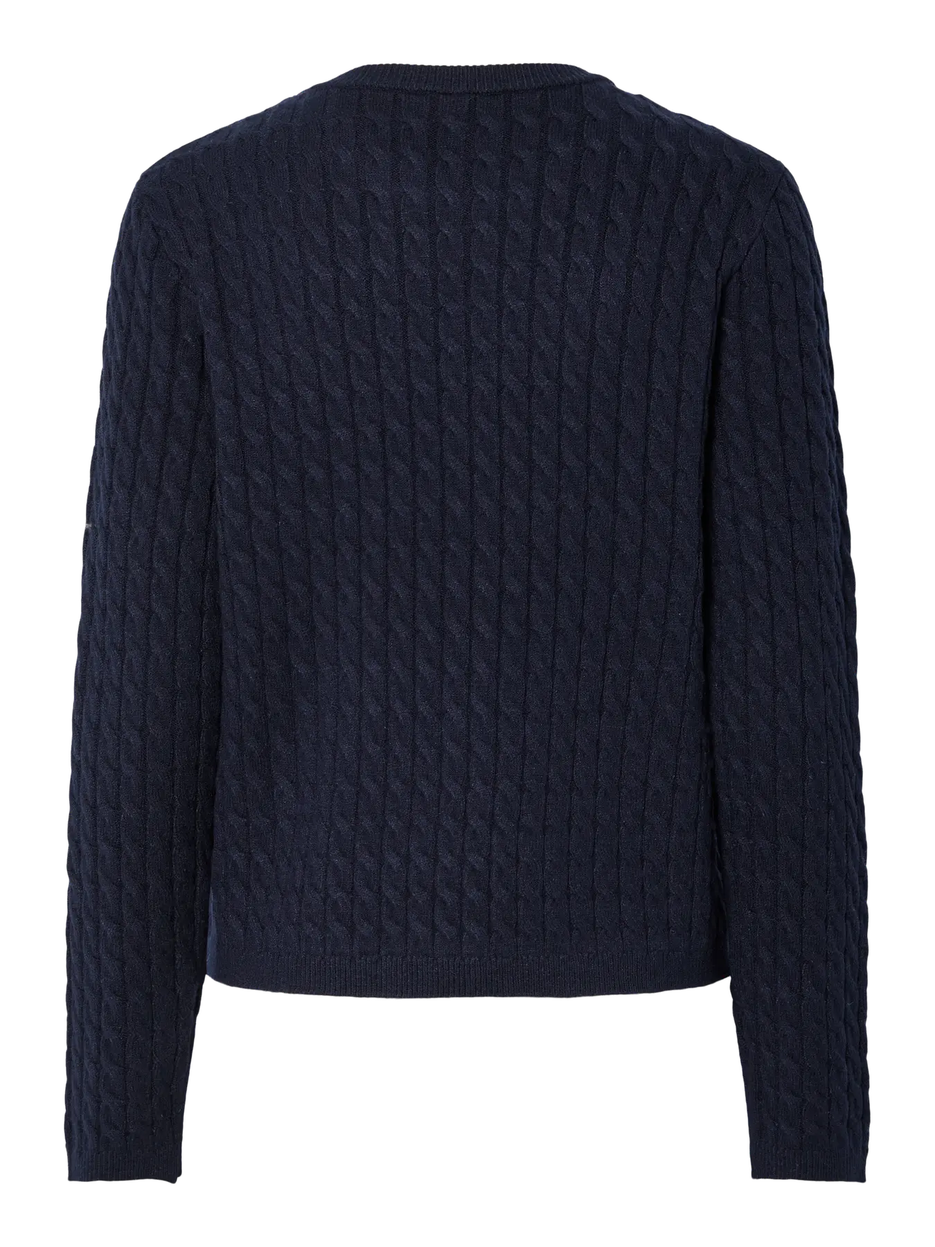 Soft Rope Knit Jumper Navy