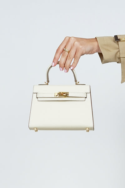 K22cm Kelly Bag Ecru