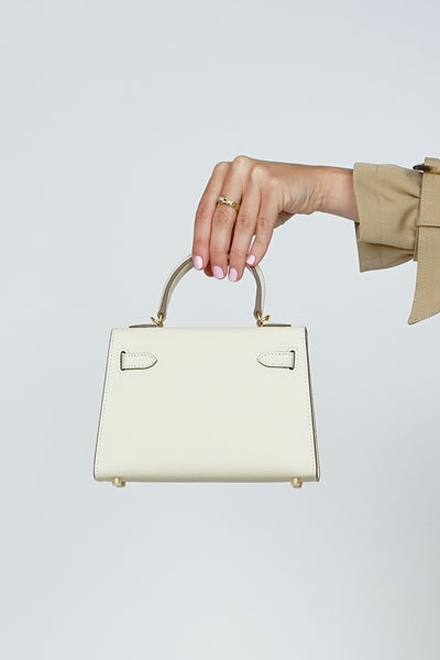 K22cm Kelly Bag Ecru