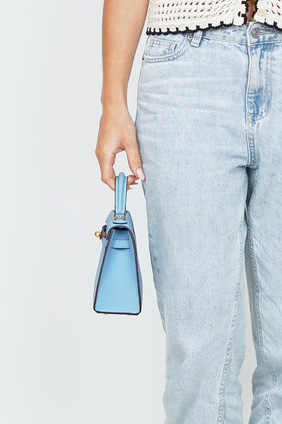 K22cm Kelly Bag Pale Blue