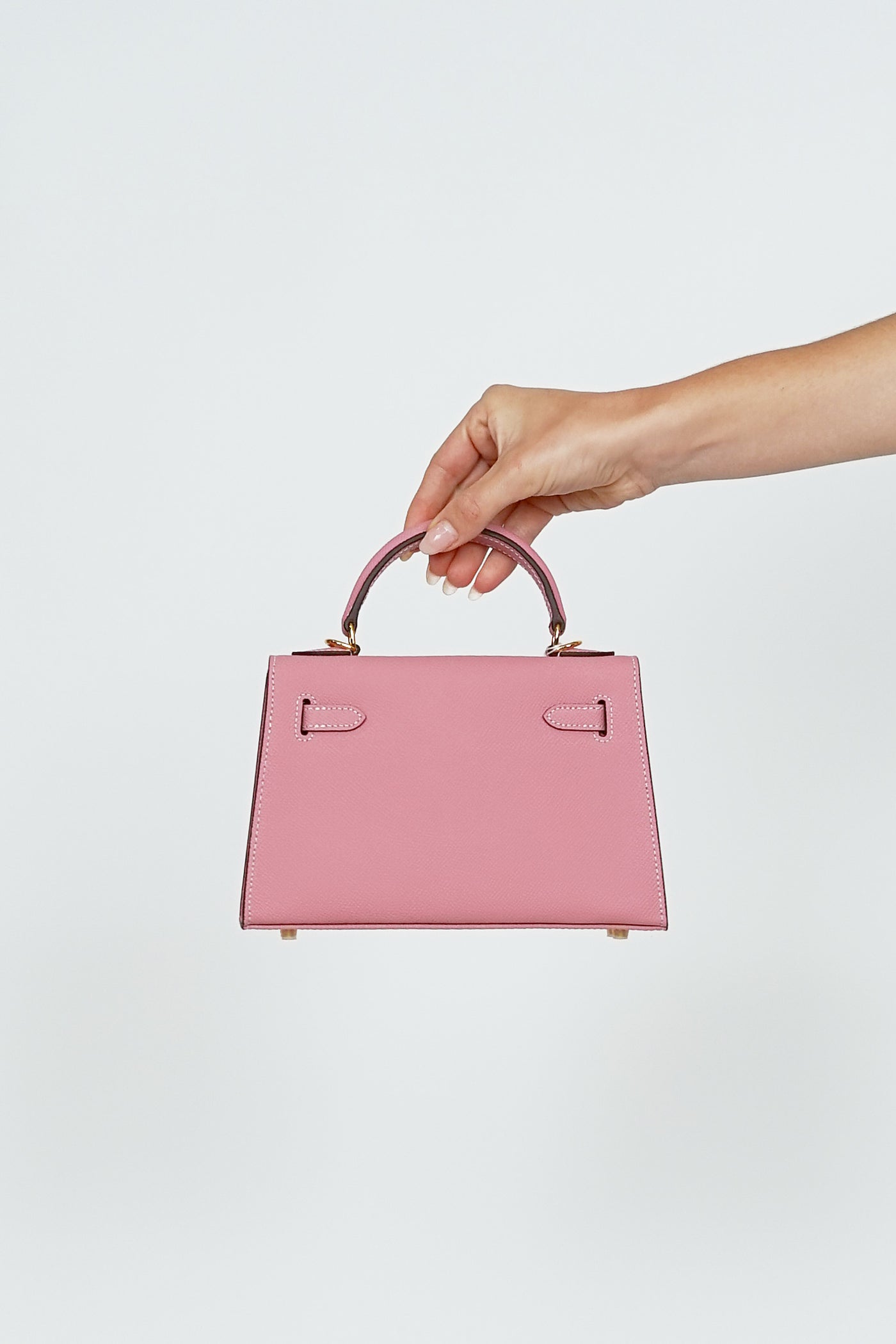 K19cm Kelly Bag Pink
