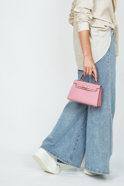 K19cm Kelly Bag Pink