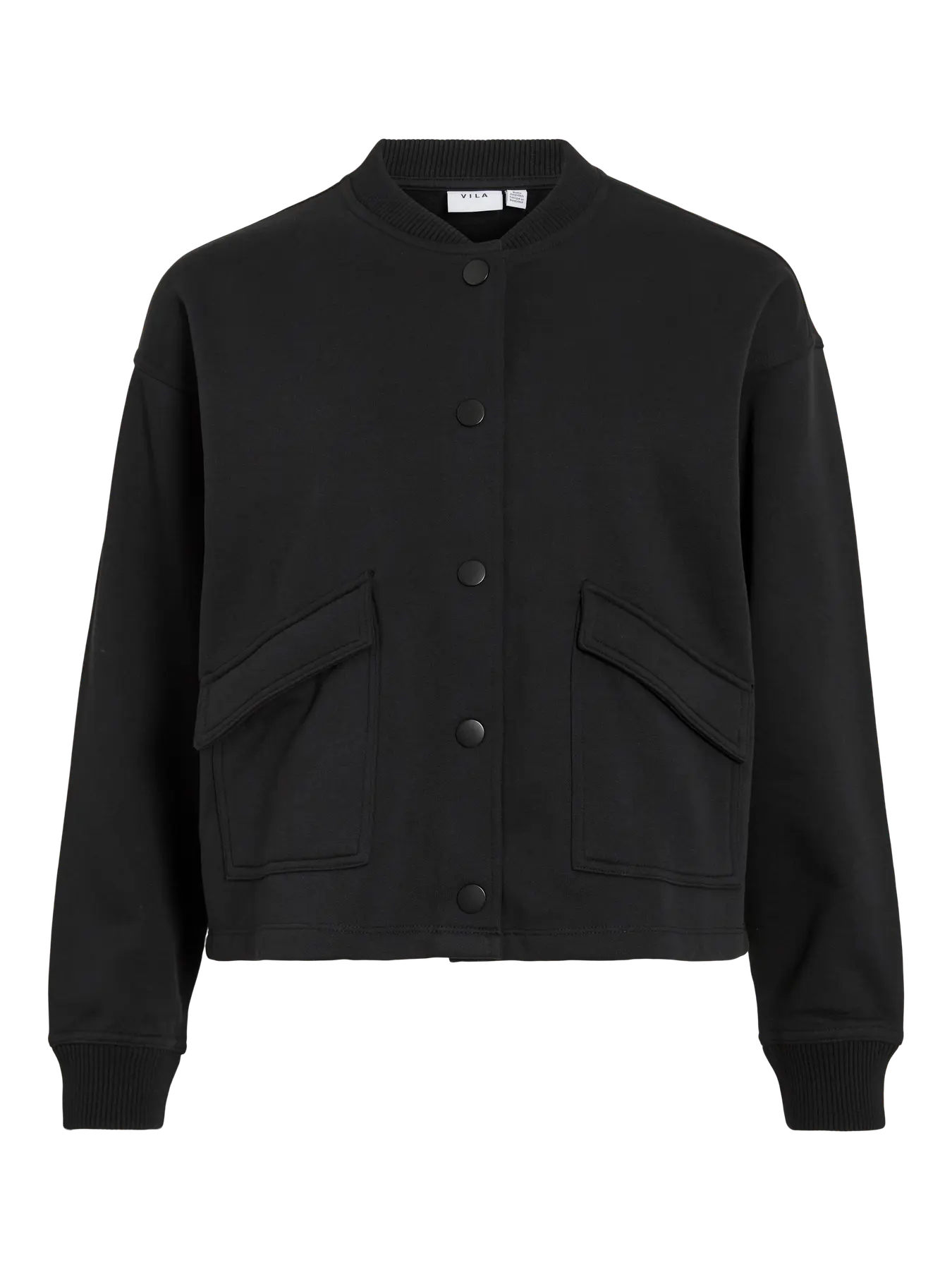 Odessia Jersey Jacket Black