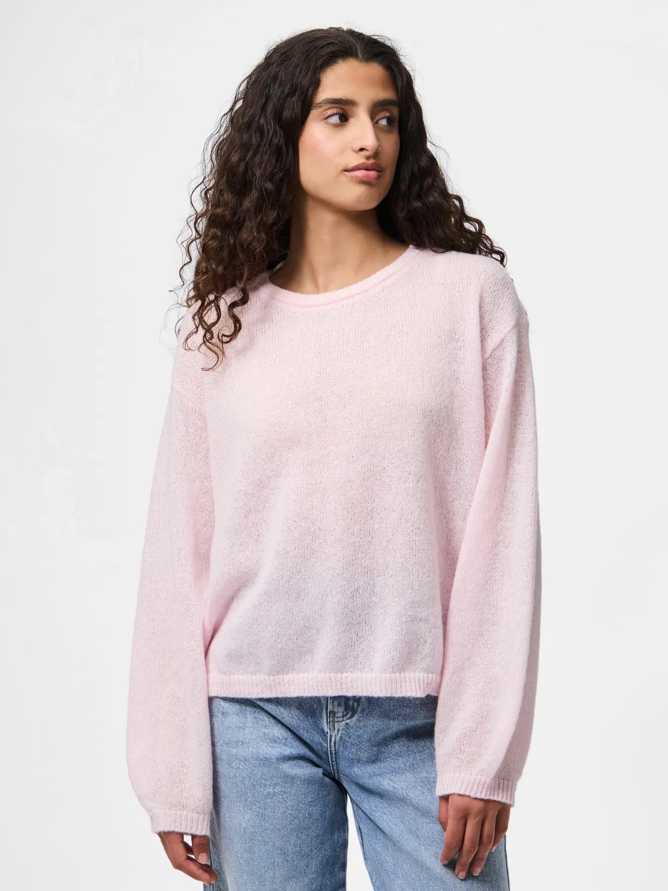 Ida Crew Neck Jumper Pink