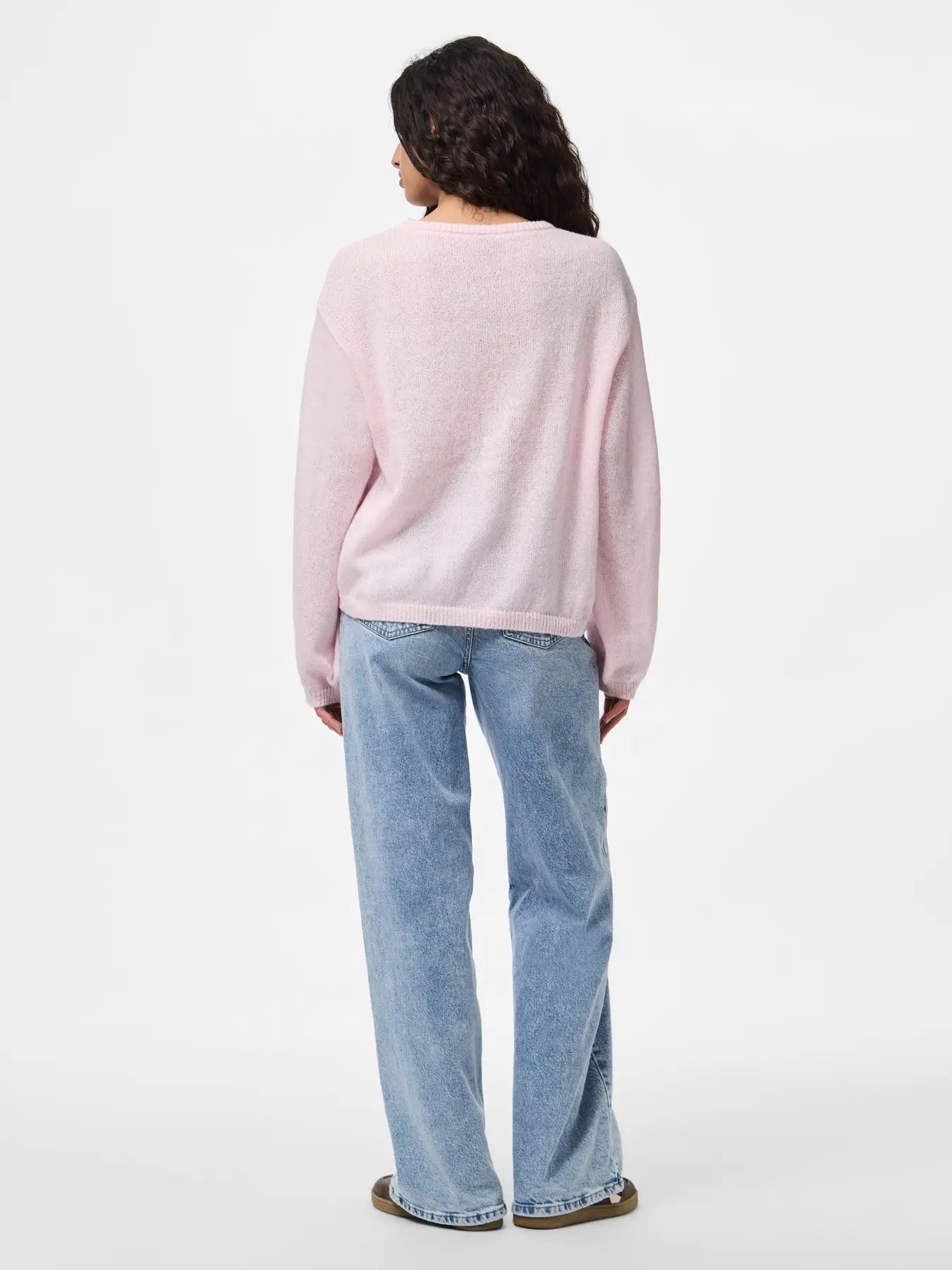 Ida Crew Neck Jumper Pink
