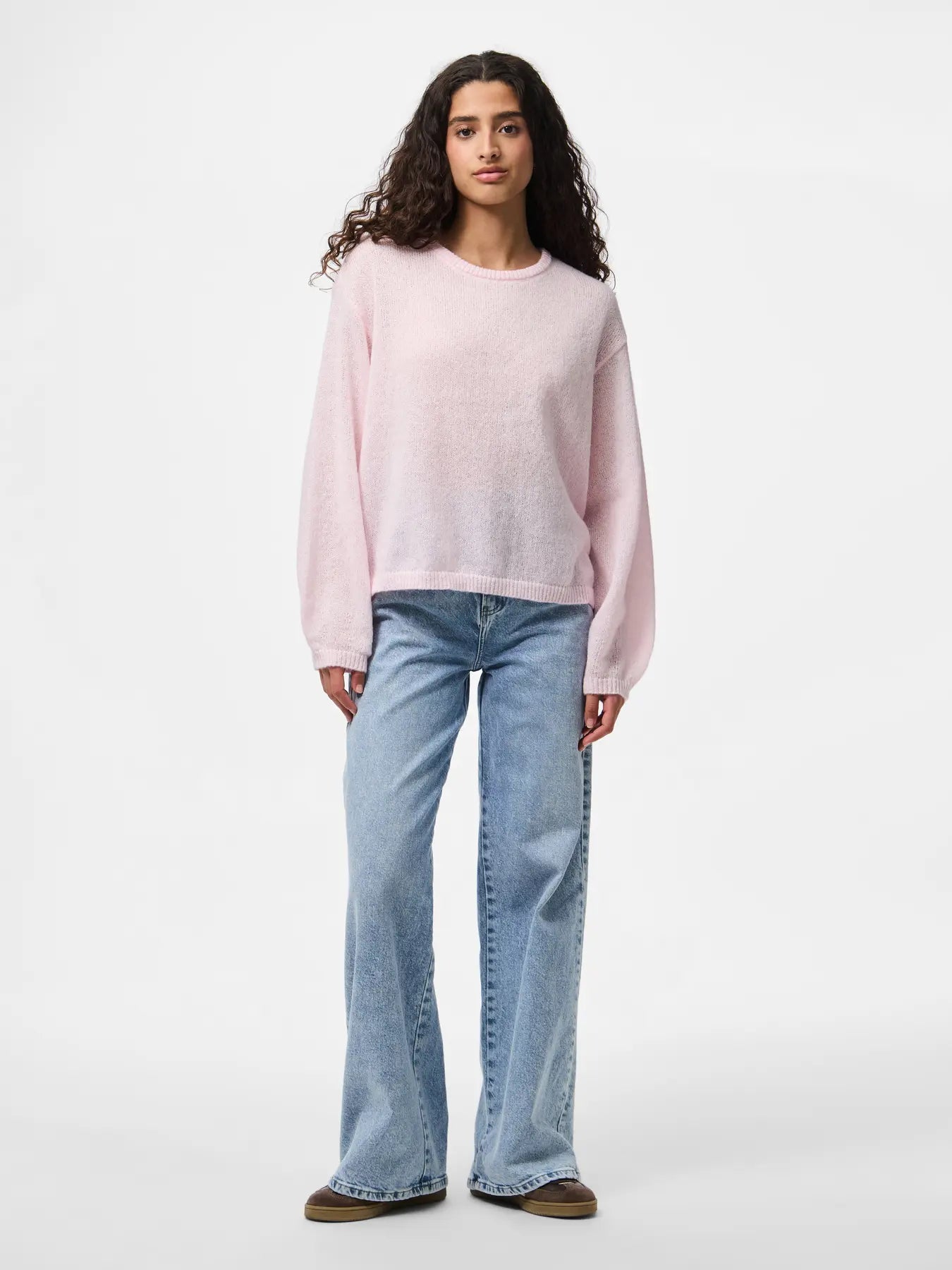 Ida Crew Neck Jumper Pink