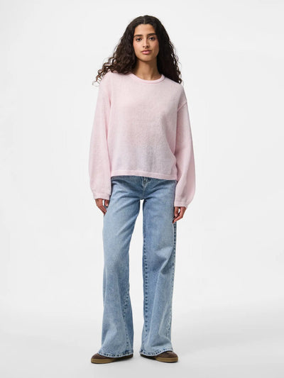 Ida Crew Neck Jumper Pink